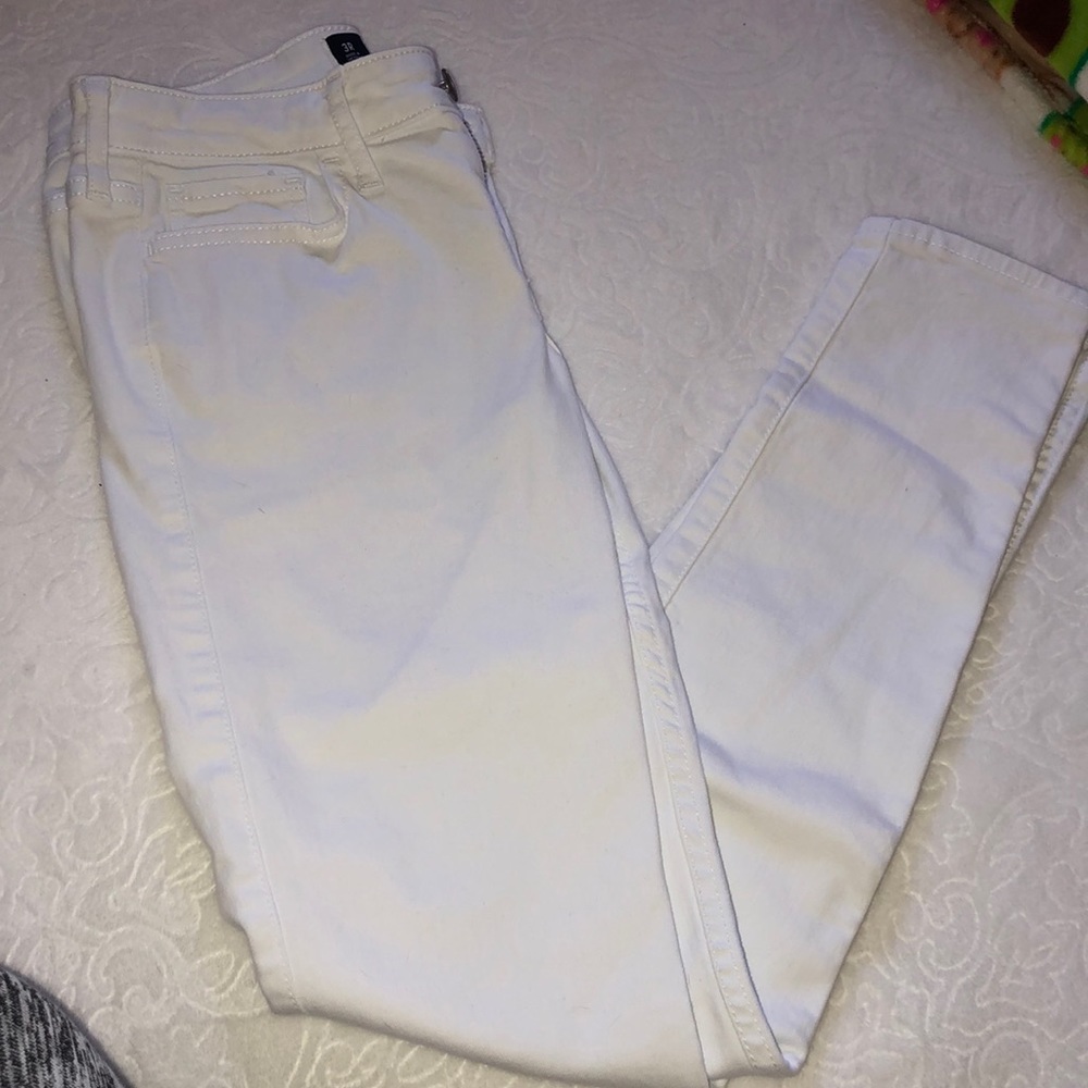 White jeans
